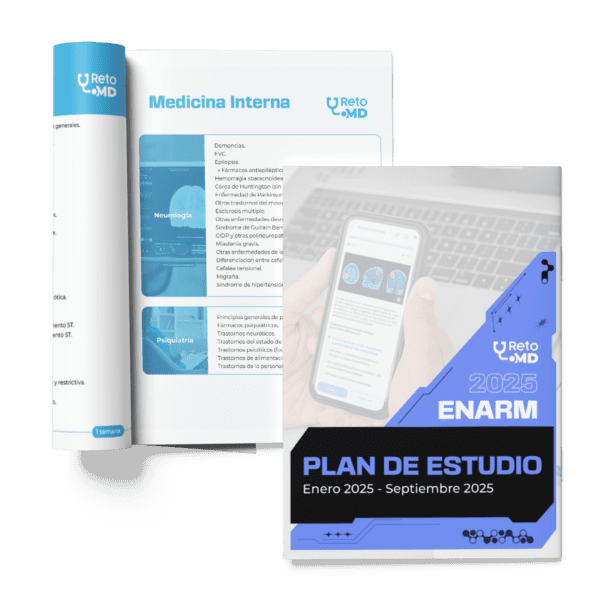 Descarga Plan de Estudios ENARM 2025 Reto MD